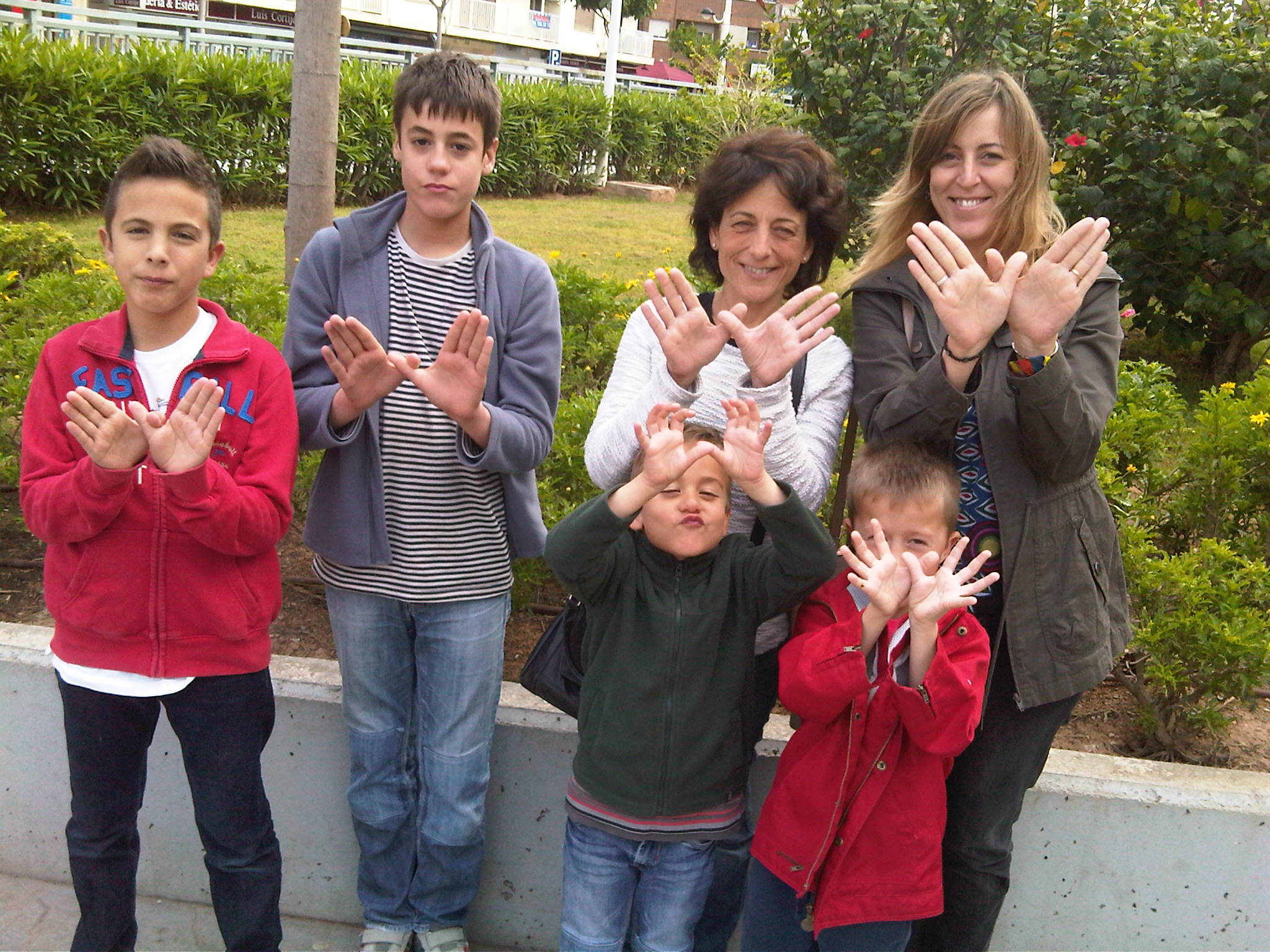 Ferran; Mario, Joan, Henar; Guillen i Nuria; Alboraia