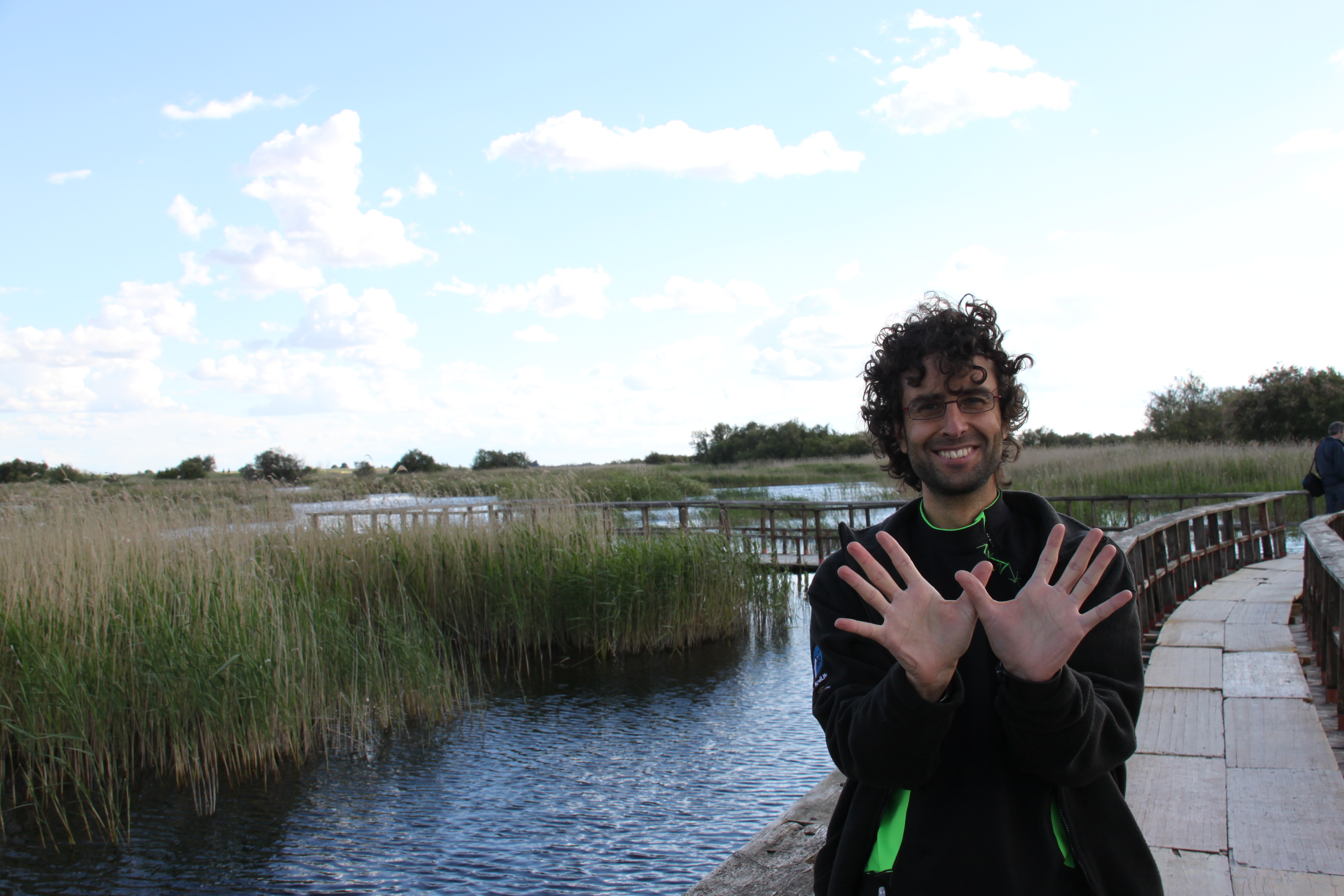 Agustín en Las Tablas de Daimiel