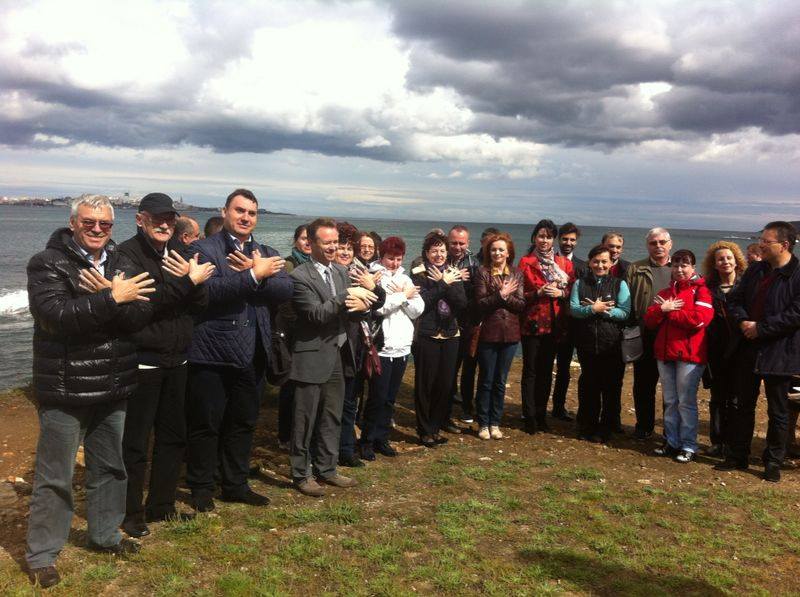 Visita de los Agentes grupo de Axentes de Empleo de Rumanía al CEIDA también apoyan este día Red Natura 2000