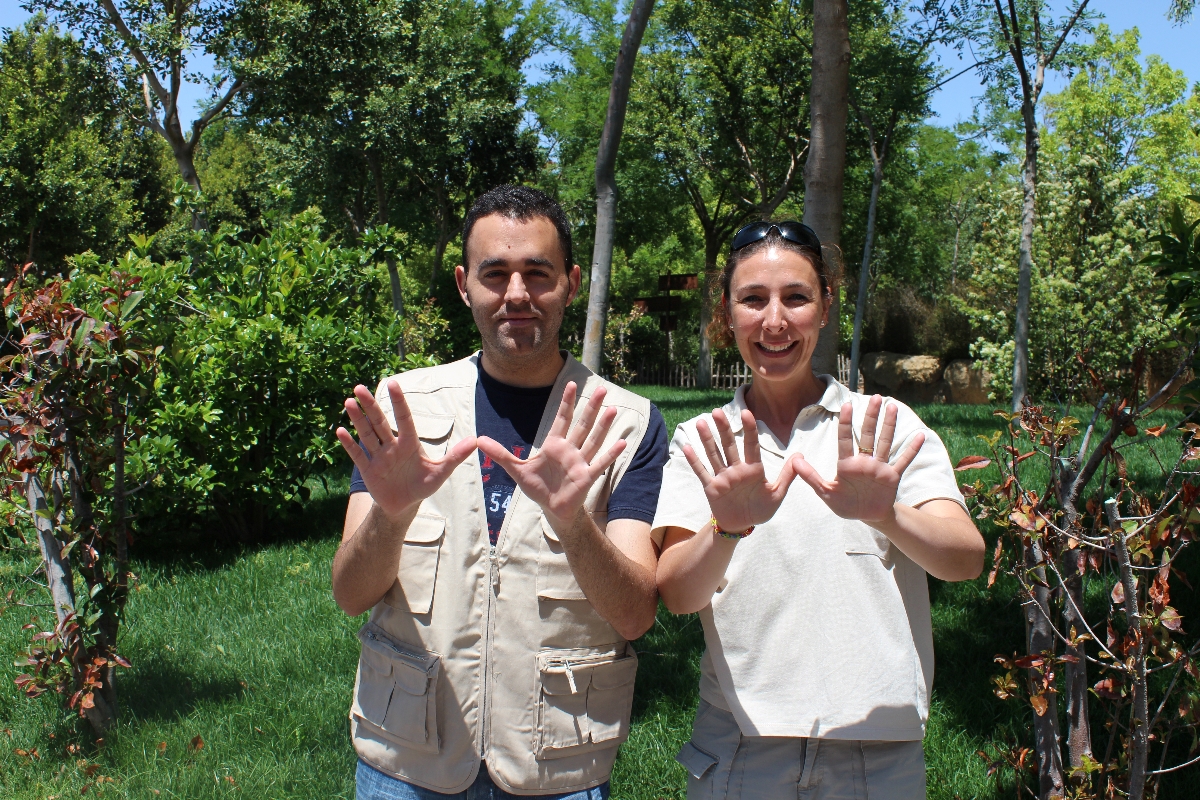 Isabel y Vicente (Bioparc)