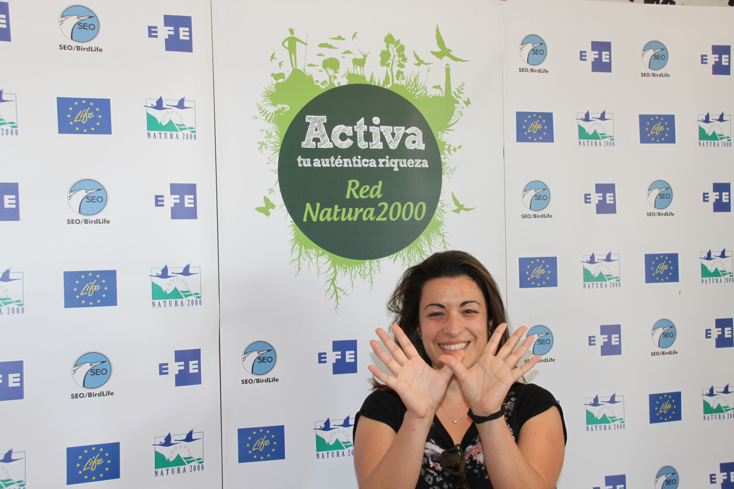 Carla Danelutti, UICN Med, en la BirdFair