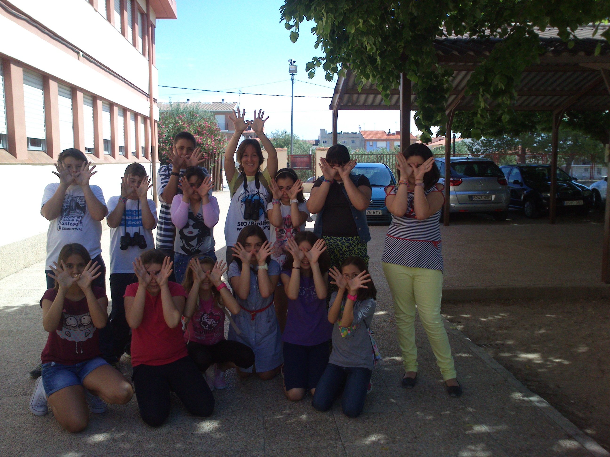 Alumnos de 5º y 6º de Primaria CP. Vicente Blasco Ibañez