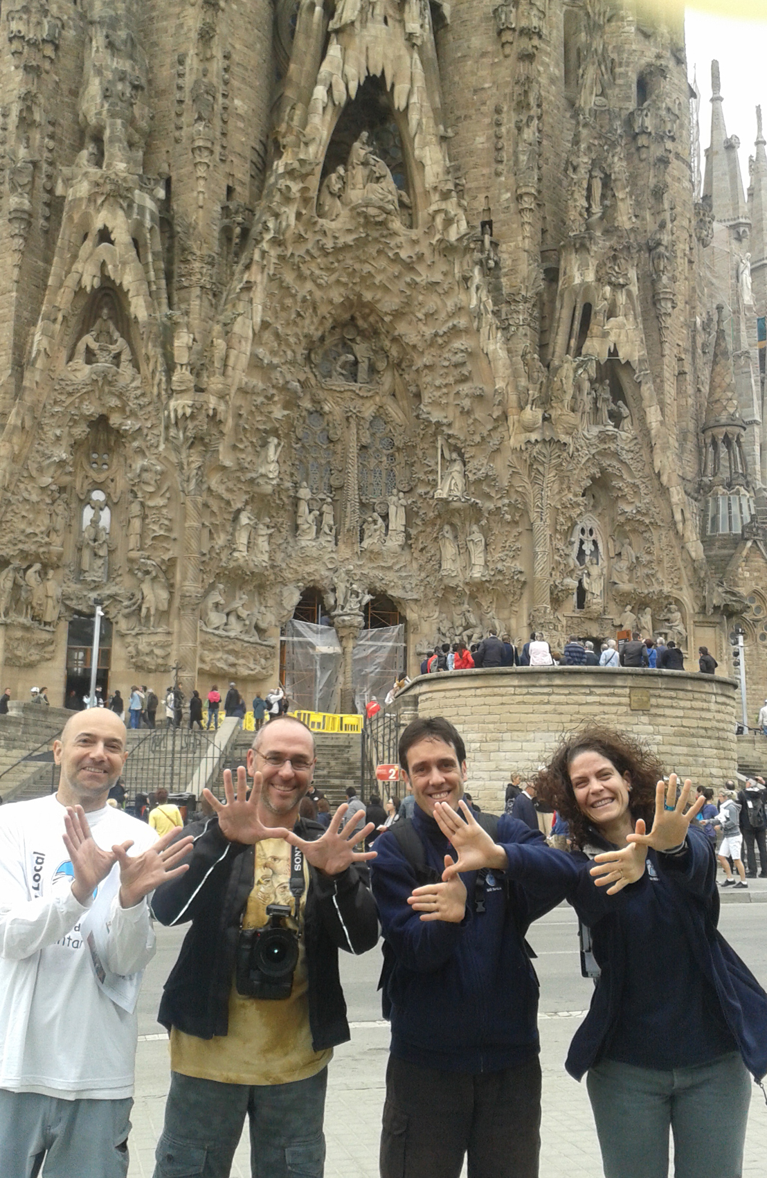 Equipo delegación SEO/BirdLife Catalunya, en Barcelona Día Europeo de la Red Natura 2000