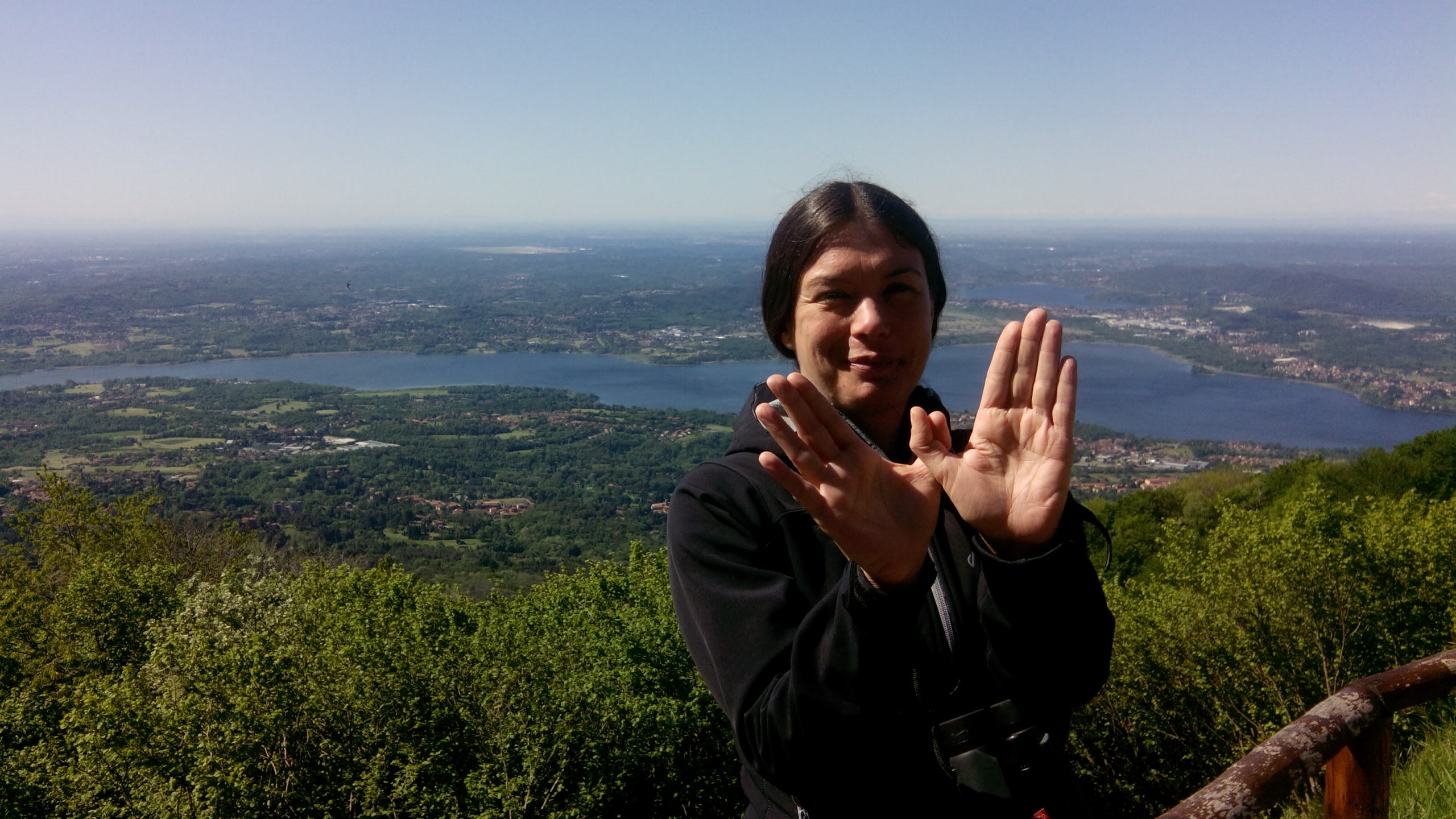 Caiomhe M at BirdLife Meeting in Italy