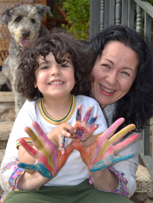 Iris, María Soledad y Berta