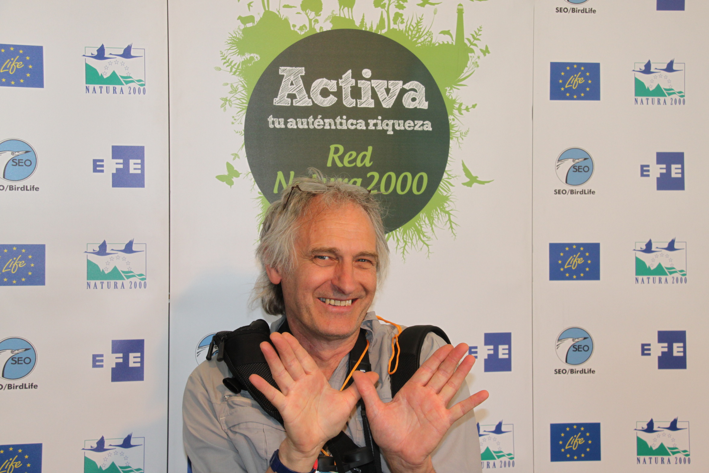 Neil Bowman en la BirdFair