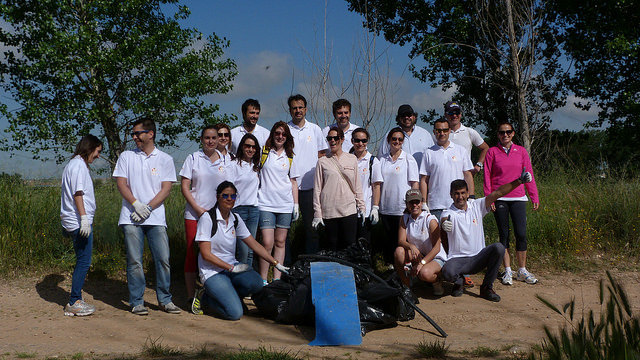 Voluntariado ambiental AB InBev en ZEC Riberas del Henares