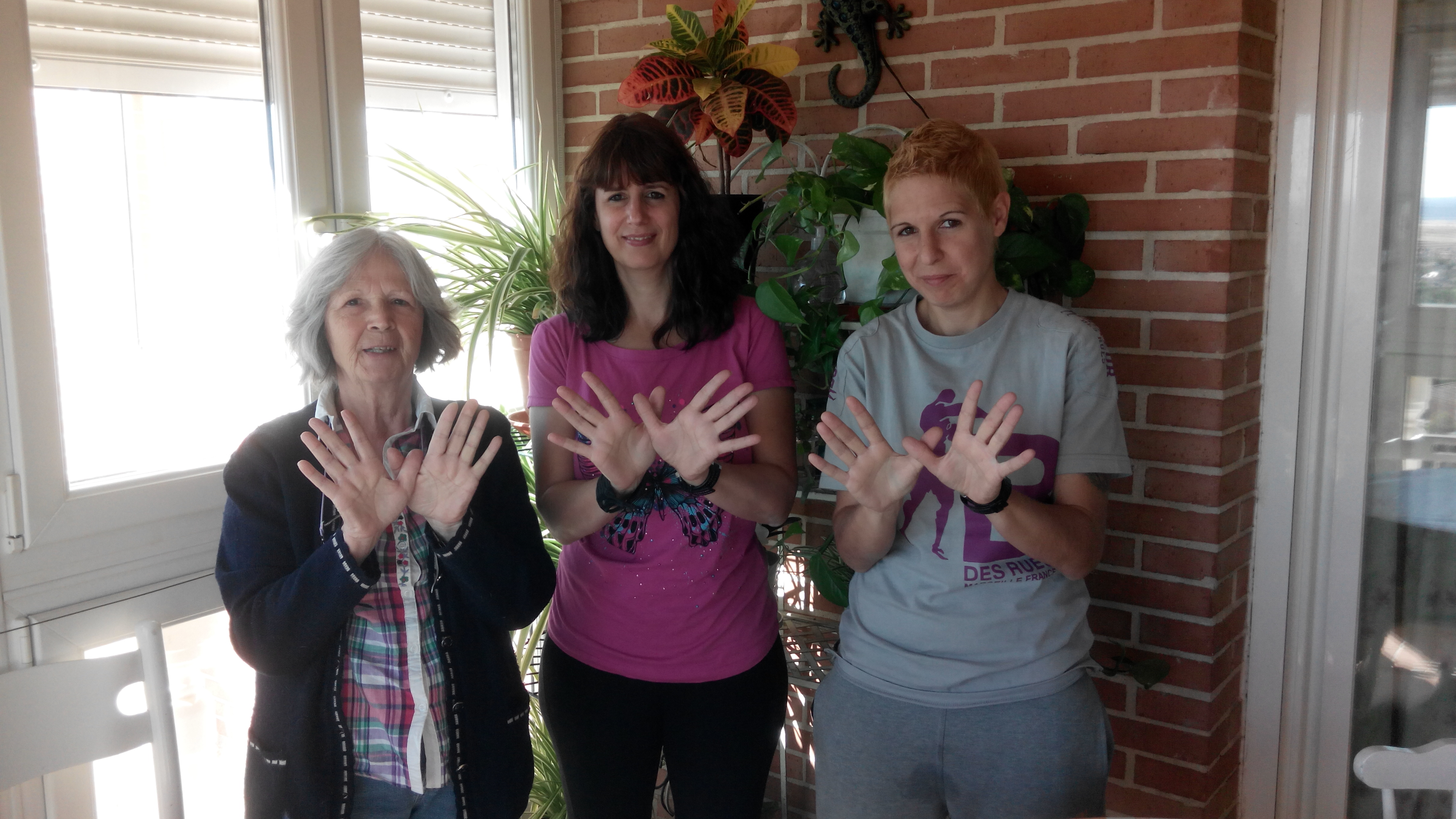 Mariposa en familia