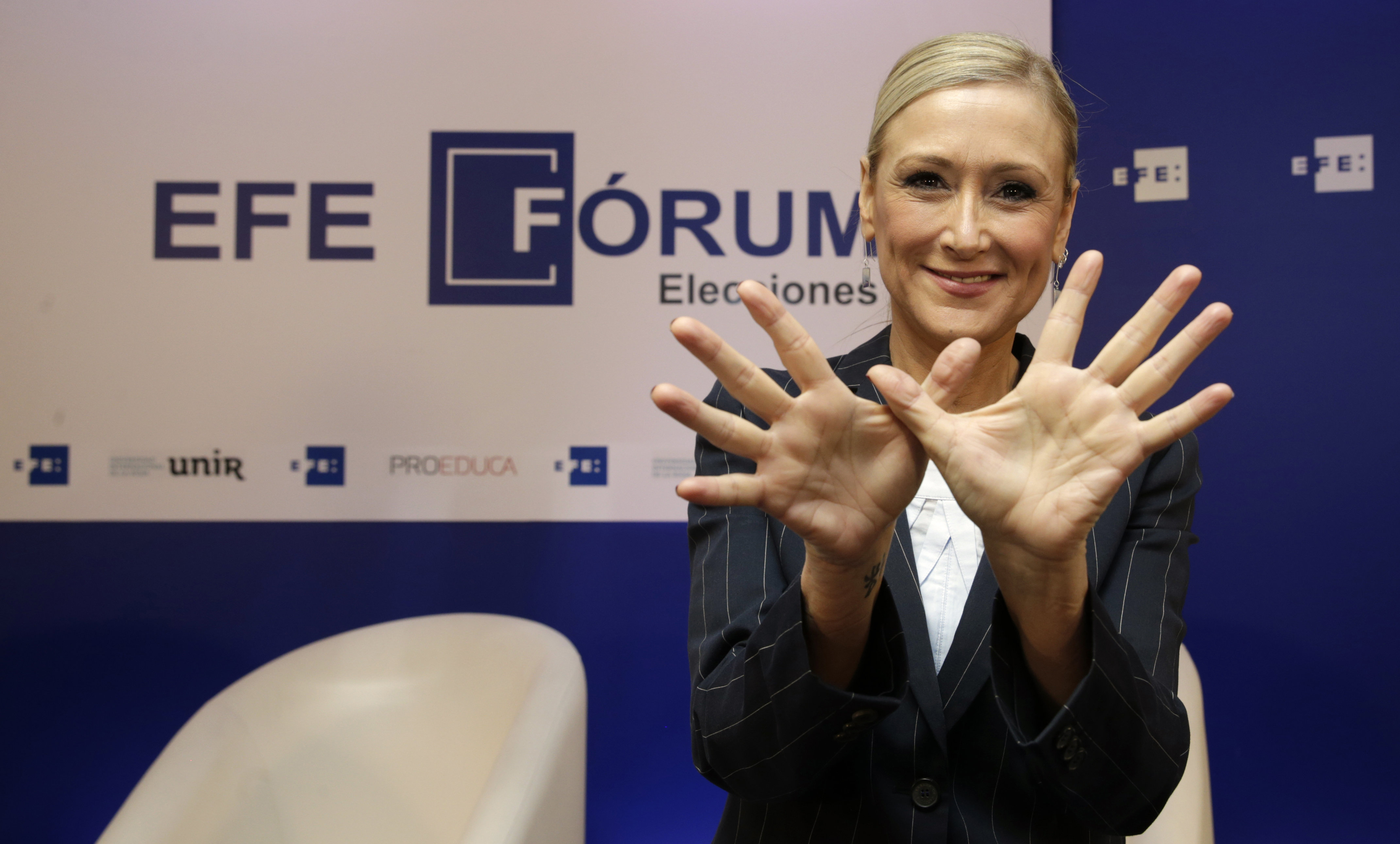 Cristina Cifuentes, candidata del PP a la Comunidad de Madrid