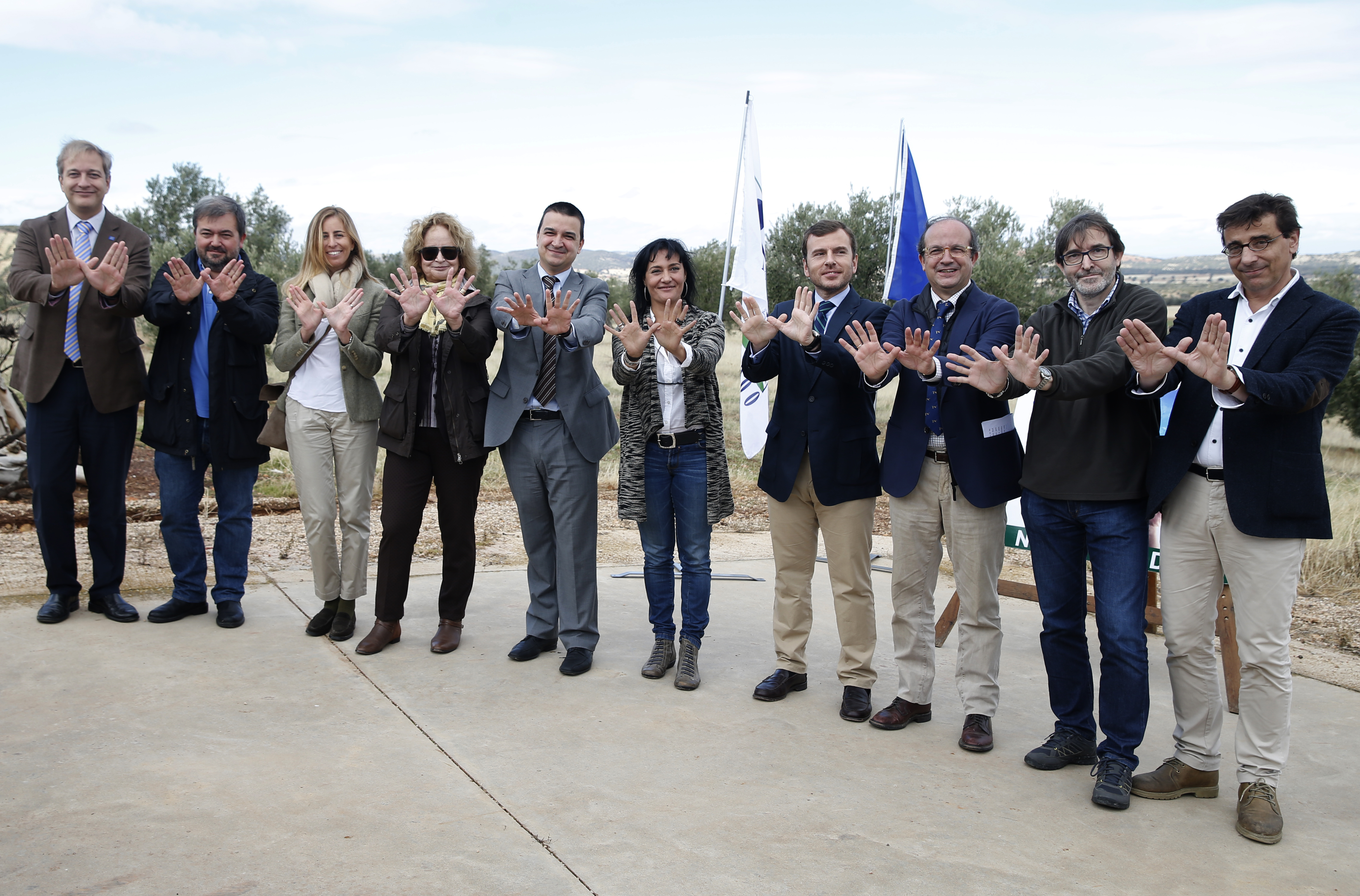 Celebración del premio Natura 2000 en Las Ensanchas