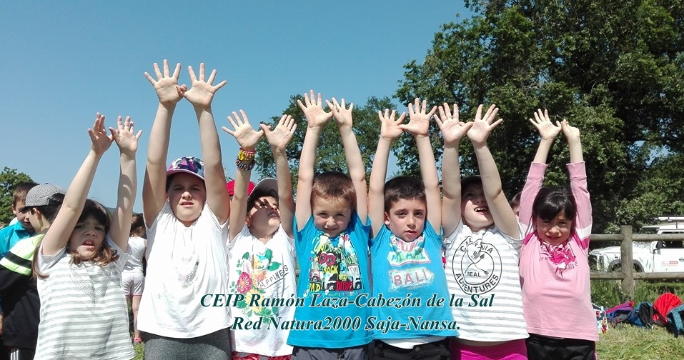 Alumnos 2ºprimaria, Colegio Ramón Laza-Red Natura2000 Saja-Nansa.