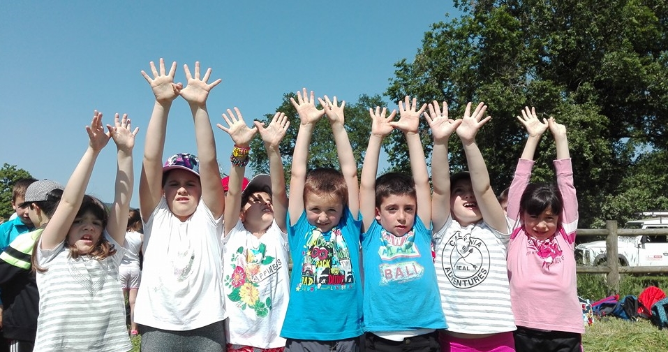 Alumnos de 2ºprimaria, Colegio Ramón Laza-Cabezón de la Sal.