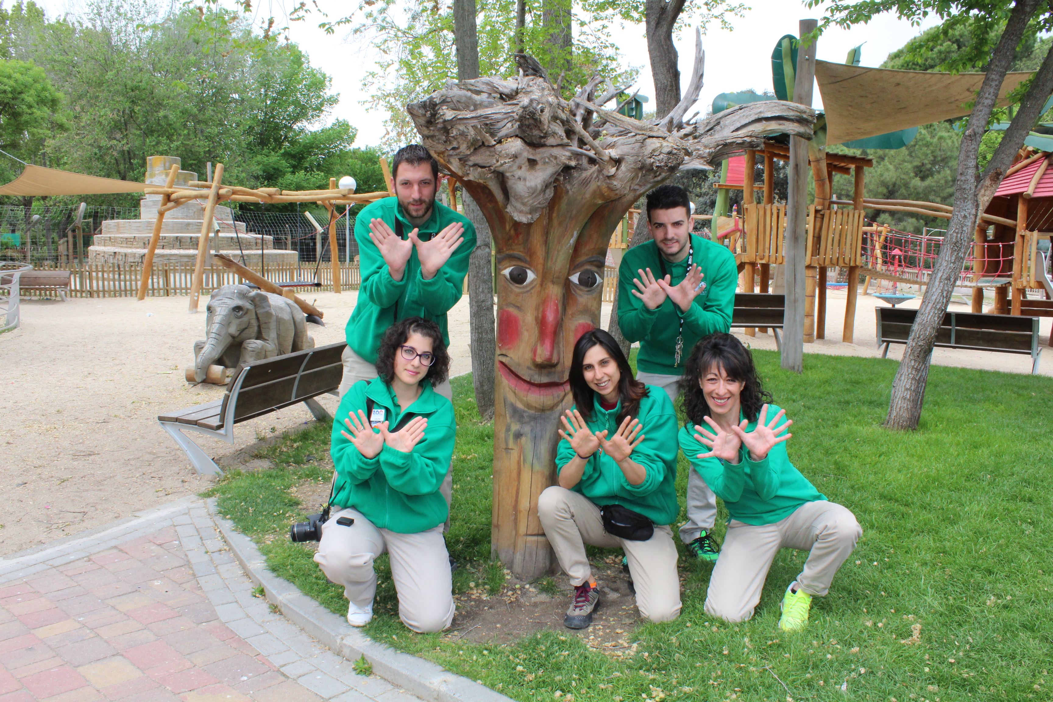 Equipo de fotografía de Zoo Aquarium de Madrid