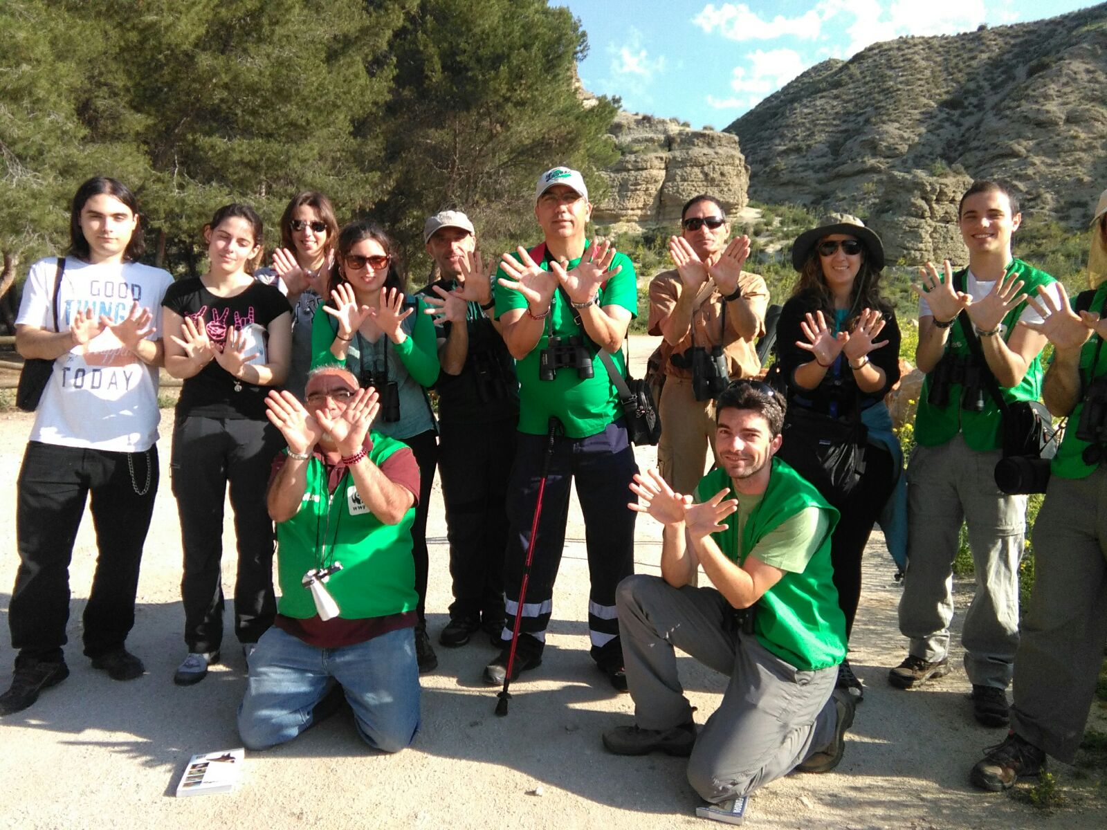 WWF-Madrid en el Parque Regional del Sureste