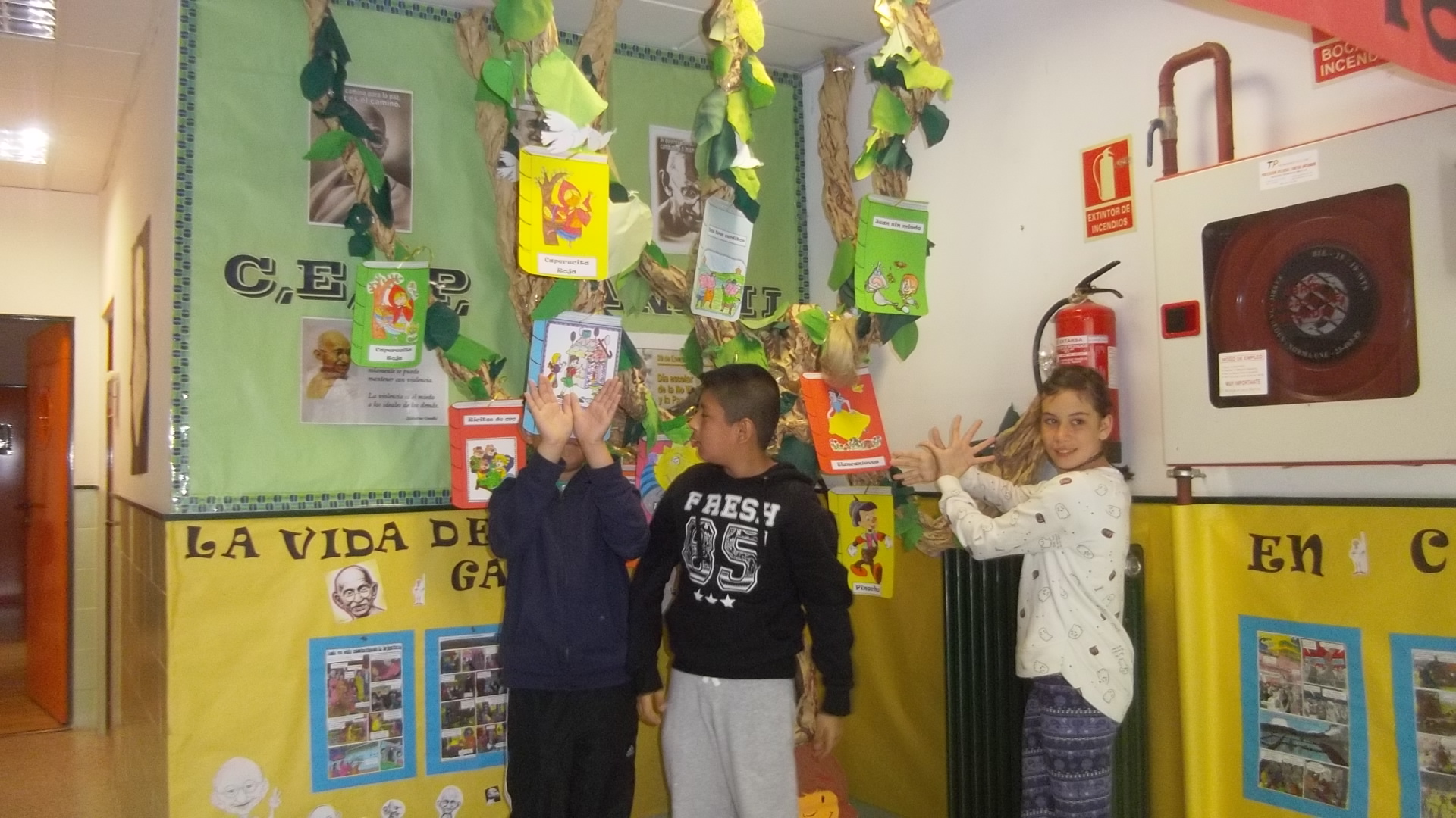 CEIP GANDHI.Nuestras mariposas seguirán volando…