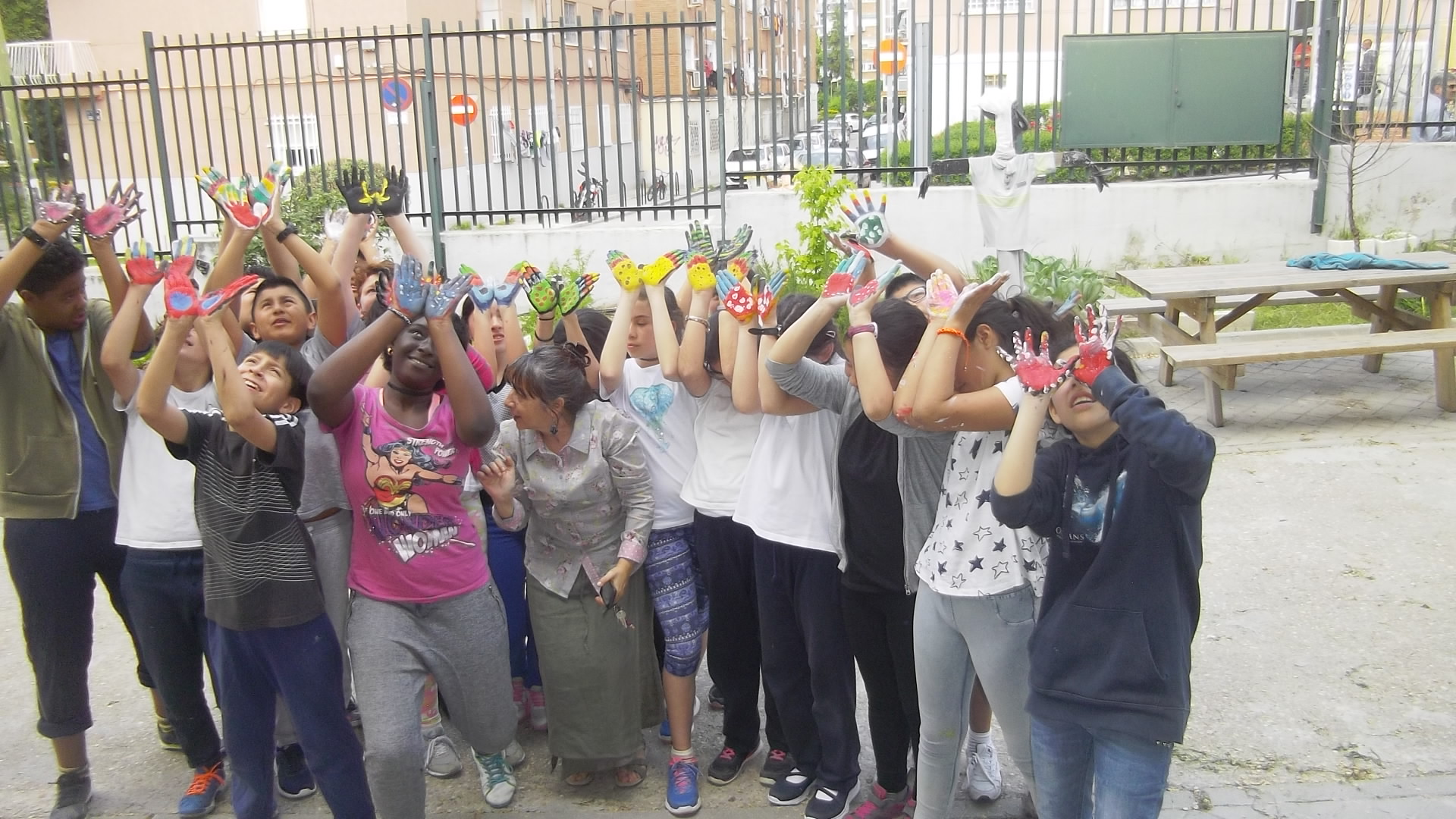 CEIP GANDHI.Nuestras mariposas seguirán volando…