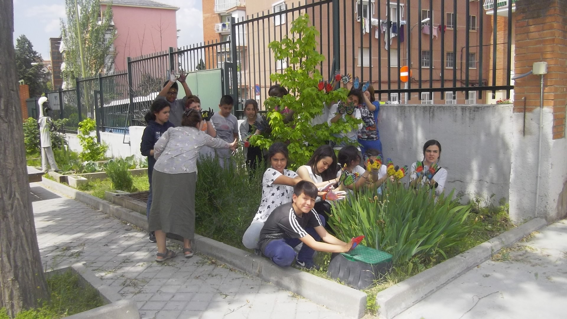 CEIP GANDHI.Nuestras mariposas seguirán volando…