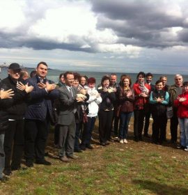 Visita de los Agentes grupo de Axentes de Empleo de Rumanía al CEIDA también apoyan este día Red Natura 2000