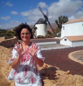 Cristina González, Delegada SEO/BirdLife Canarias, desde Fuerteventura