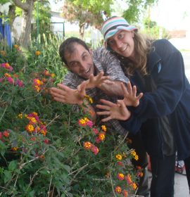 Cécile, Dani y la Lantana