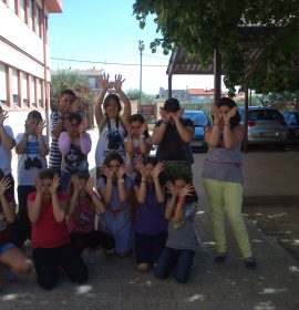 Alumnos de 5º y 6º de Primaria CP. Vicente Blasco Ibañez