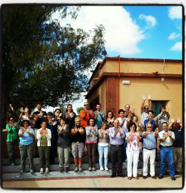 Grupo Empleaverde curso Fuerteventura celebrando el Dia de la Red Natura 2000