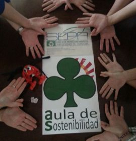 Integrantes del SEPA y del Aula de Sostenibilidad de la Universidad de Córdoba