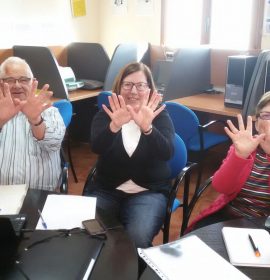 Aula de Informatica Agencia D.L. de Titaguas con la red Natura