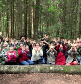 Lithuanian Fund for Nature and schoolchildren from J. Basanavičiaus progymnasium (Vilnius, Lithuania)