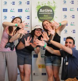 Maria, Francisco, Asun Birdfair