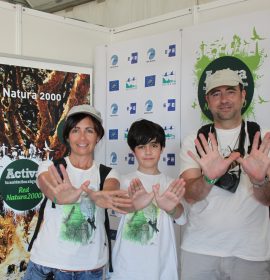 Carmen, Julian y Julian Birdfair