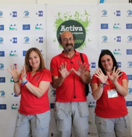 Maria, Sofia y Fernando Birdfair