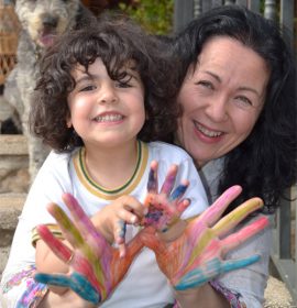 Iris, María Soledad y Berta