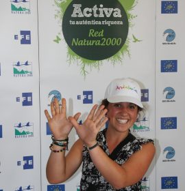 Natalie Lobartolo, UICN Med, en la BirdFair