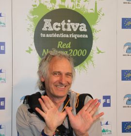 Neil Bowman en la BirdFair