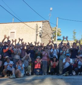 Participantes en la excursión de SEO/BirdLife con el #Natura2000Day