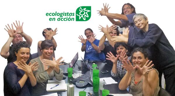 Twitter : @ecologistas (EcologistasenAcción)