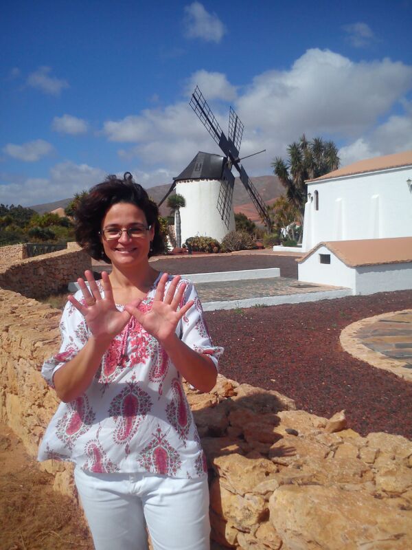 Cristina González, Delegada SEO/BirdLife Canarias, desde Fuerteventura