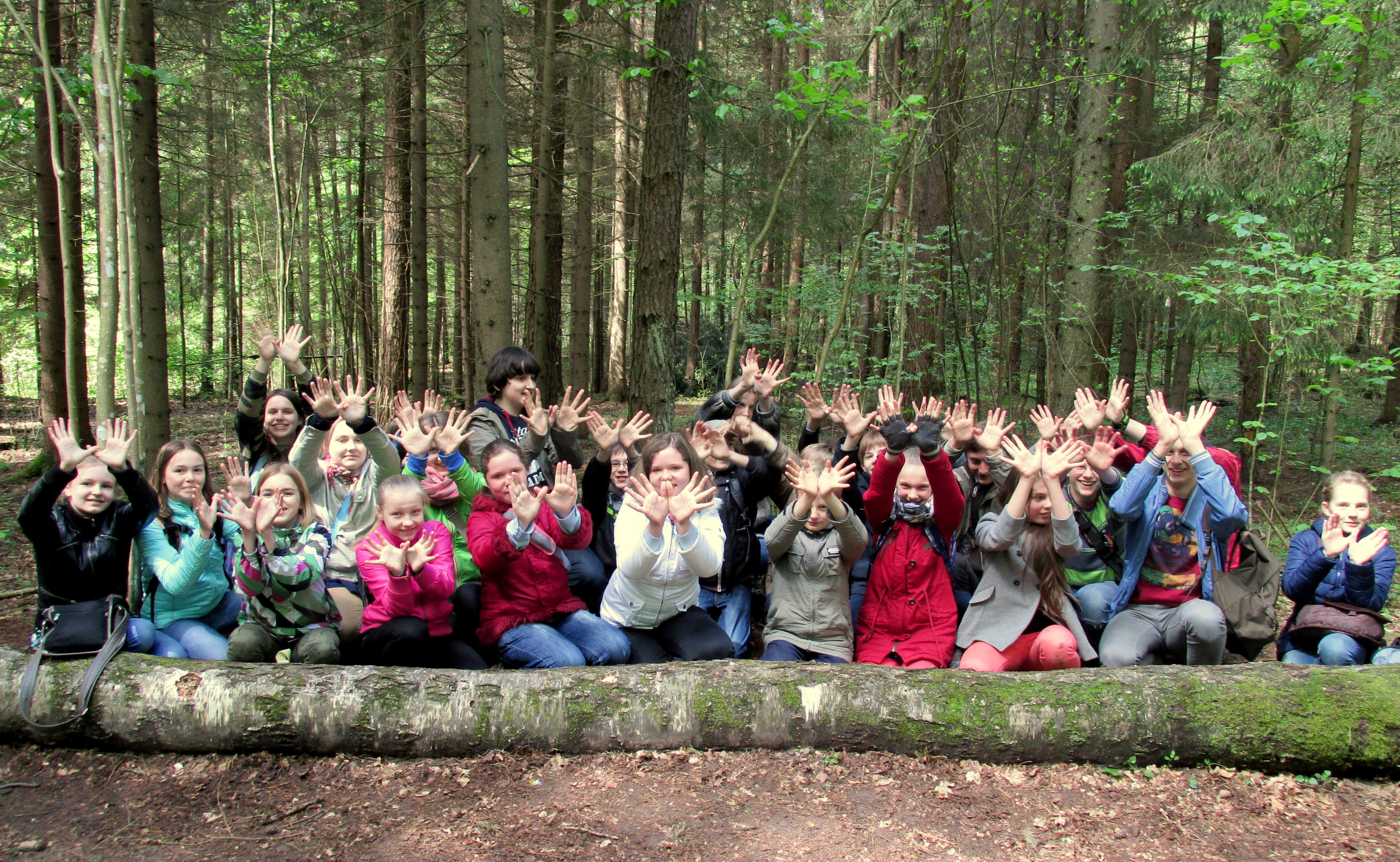 Lithuanian Fund for Nature and schoolchildren from J. Basanavičiaus progymnasium (Vilnius, Lithuania)