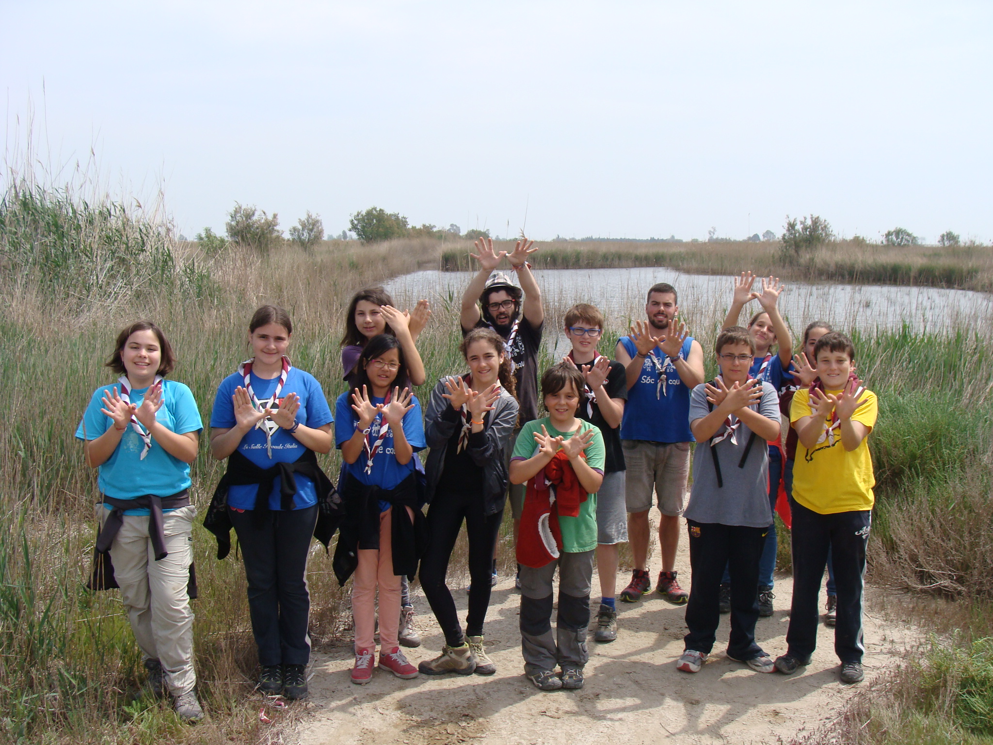 Escoltes i Guies del A.E.Montsant-Cim de Reus a la Reserva Ornitológica del Clot de SEO/BirdLife al Delta de l’Ebre