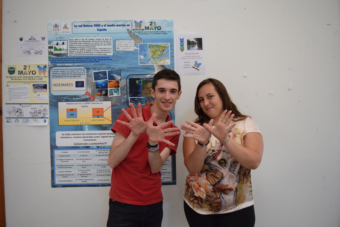 Fotos tomadas en el Día Europeo de la Red Natura 2000 en la Universidad de Cádiz