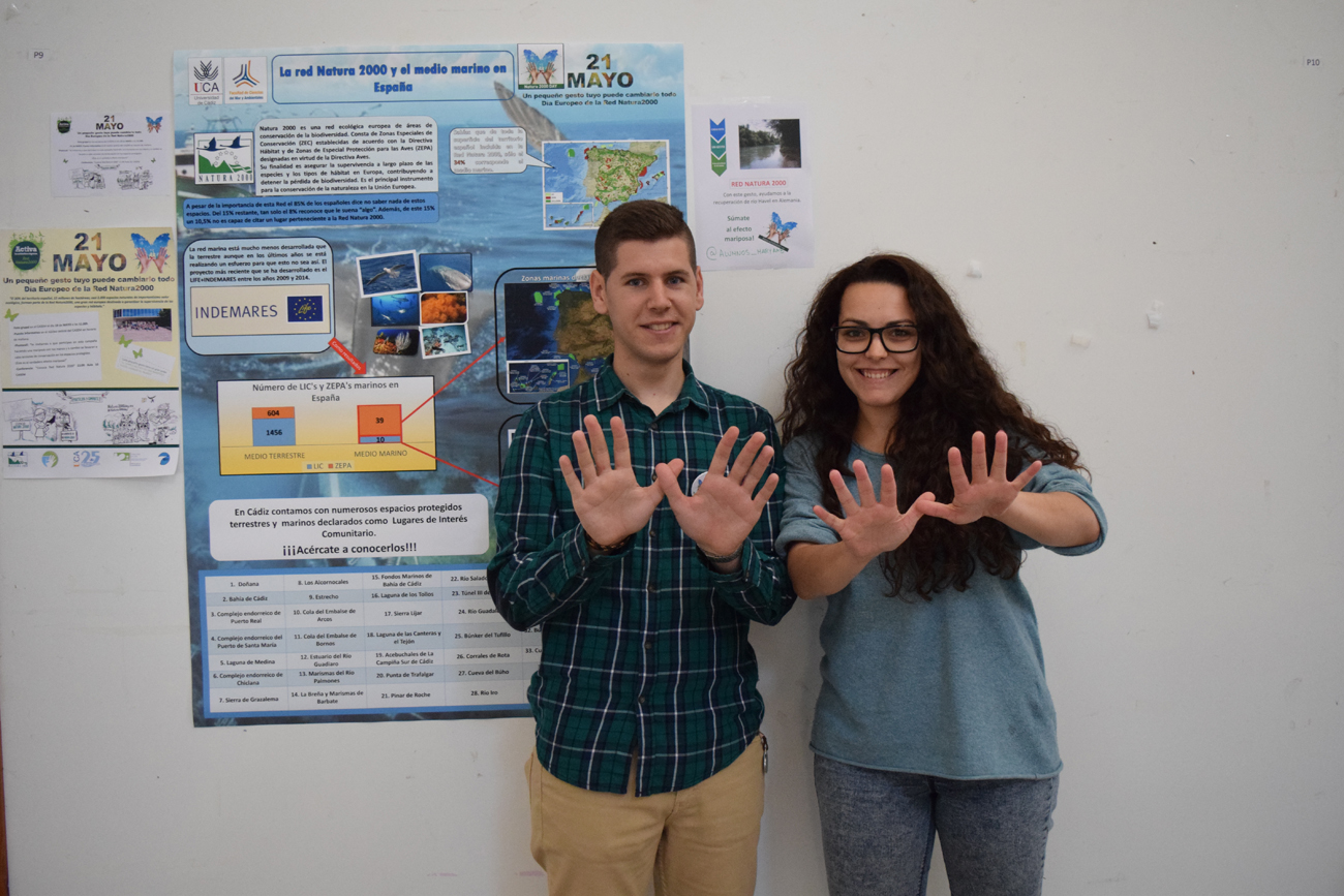 Fotos tomadas en el Día Europeo de la Red Natura 2000 en la Universidad de Cádiz