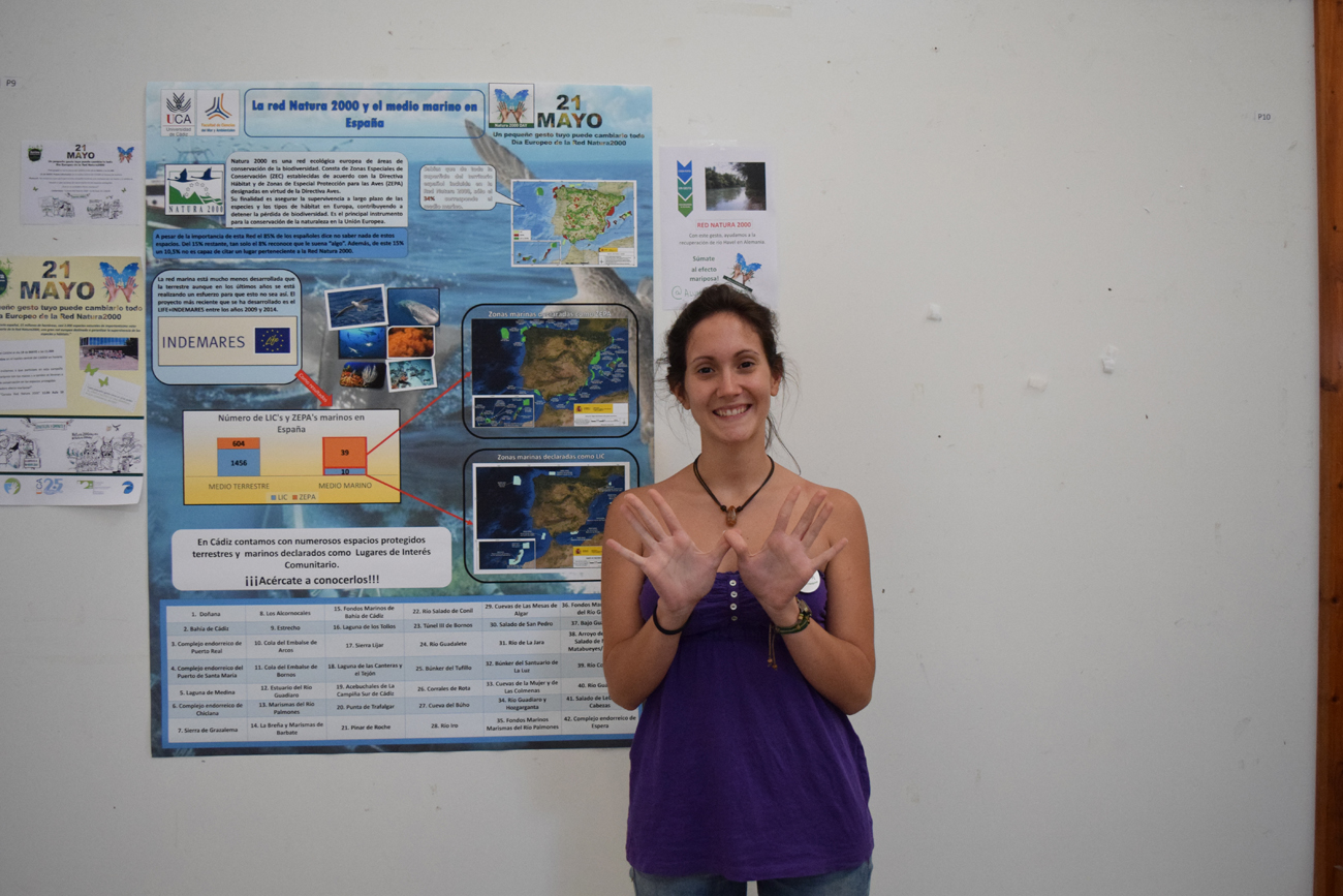 Fotos tomadas en el Día Europeo de la Red Natura 2000 en la Universidad de Cádiz