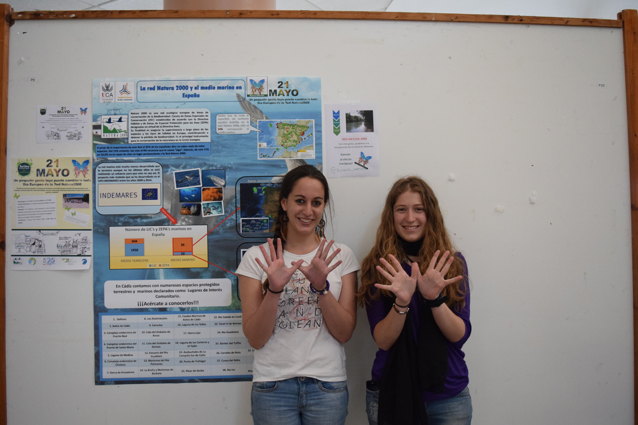 Fotos tomadas en el Día Europeo de la Red Natura 2000 en la Universidad de Cádiz