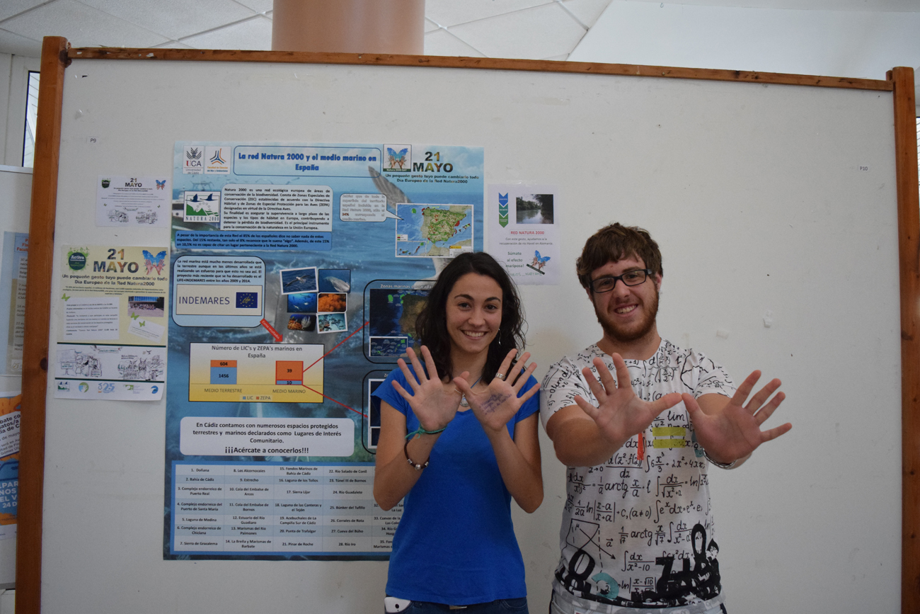 Fotos tomadas en el Día Europeo de la Red Natura 2000 en la Universidad de Cádiz