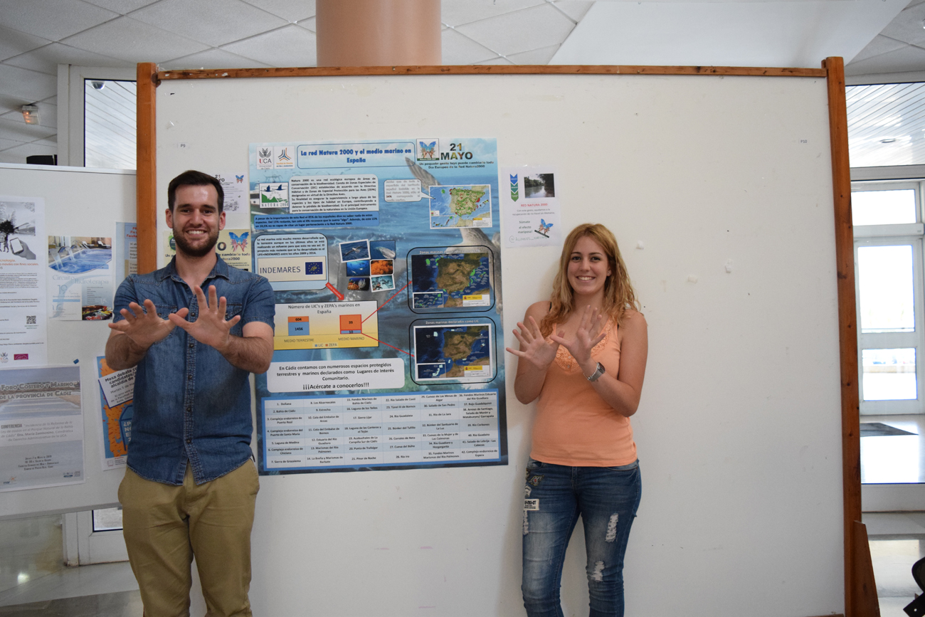 Fotos tomadas en el Día Europeo de la Red Natura 2000 en la Universidad de Cádiz