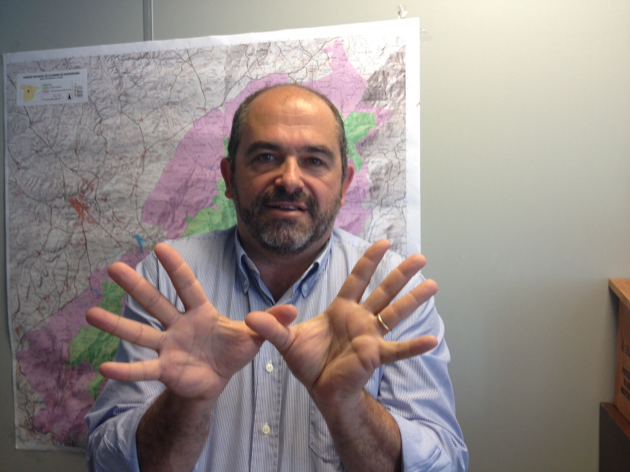 Pablo Sanjuanbenito, director del Parque Nacional de la Sierra de Guadarrama