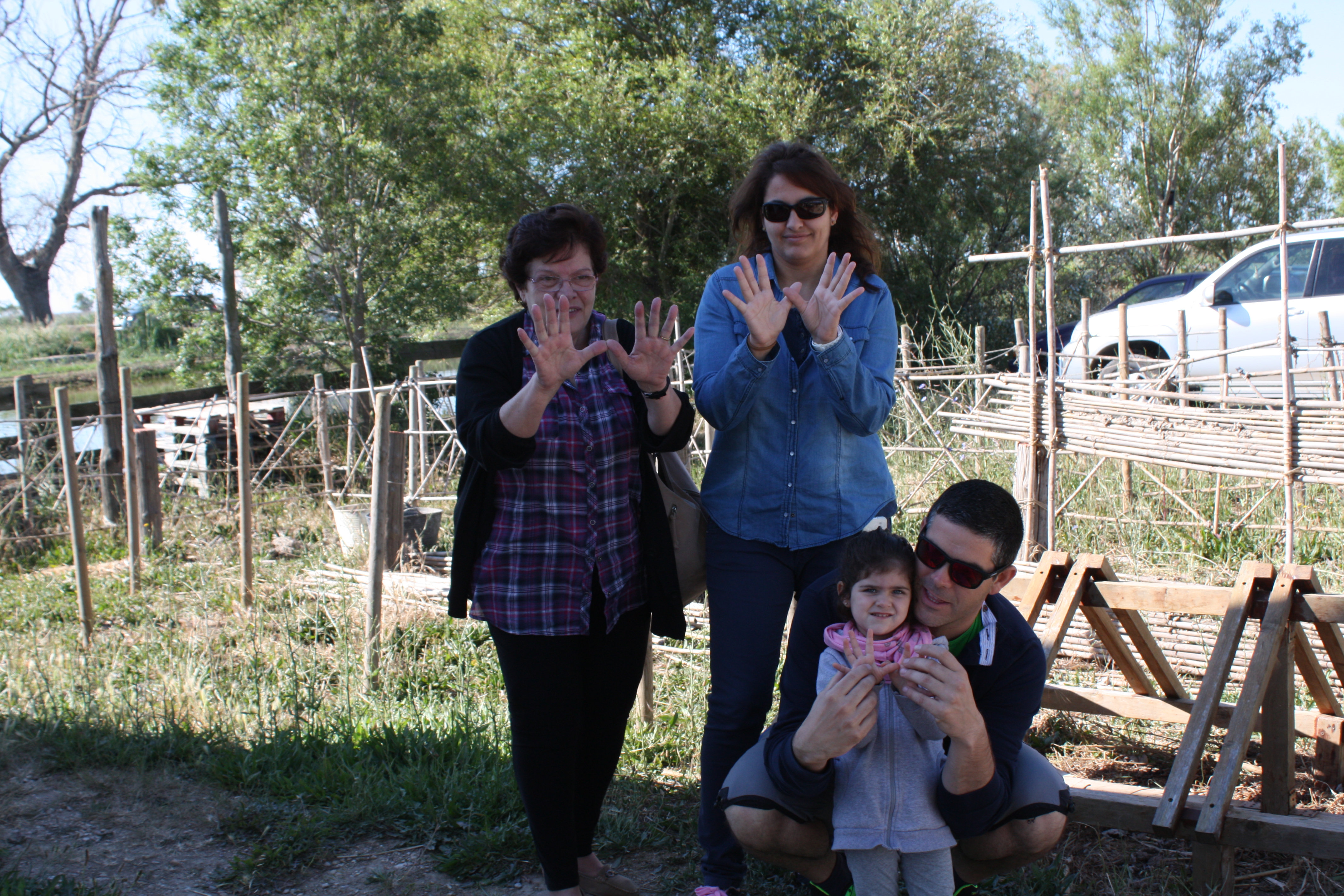 Visitantes en la siembra de la Arrozvolución en la Reserva Riet Vell de SEO/BirdLif en el Delta del Ebro