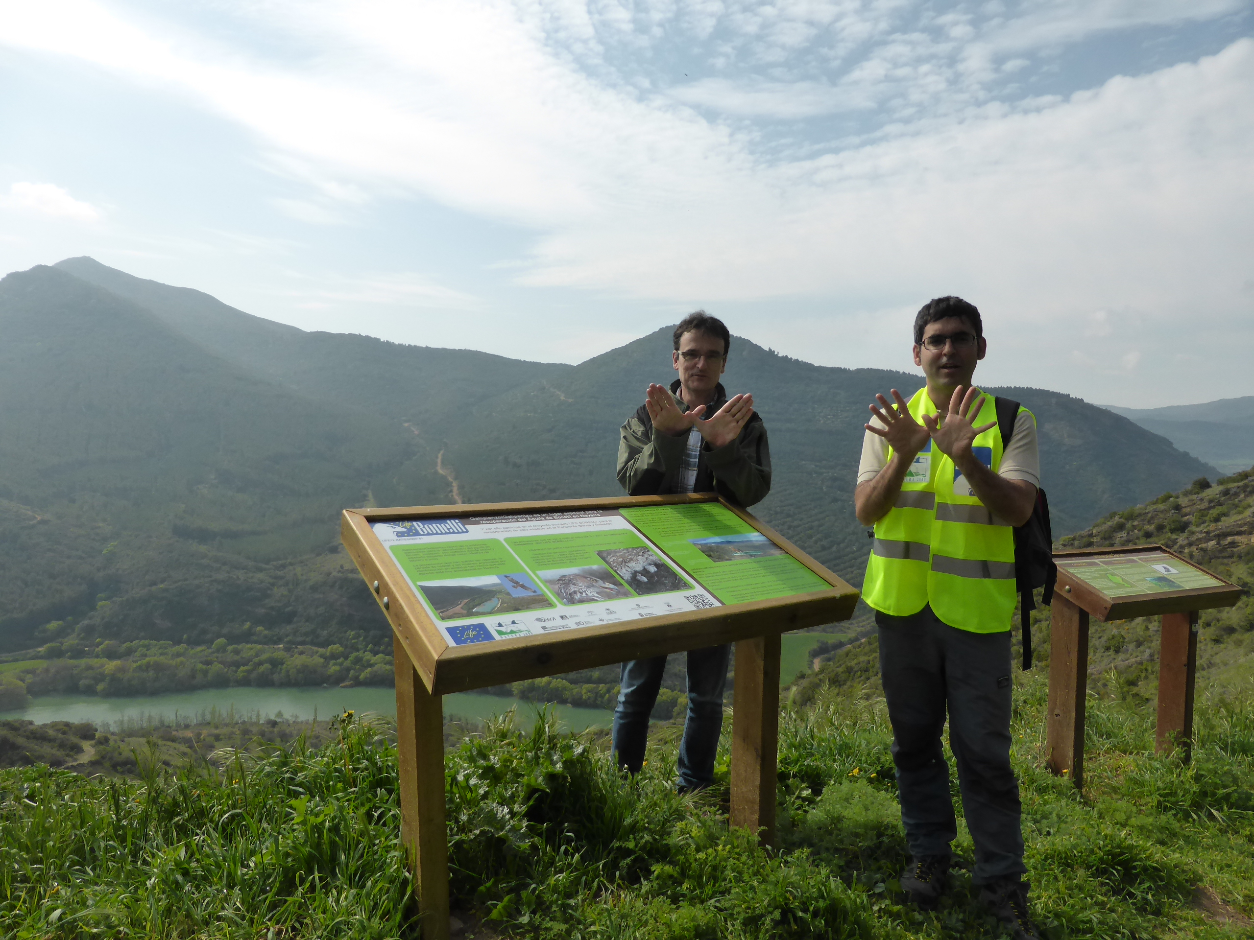 REPRESENTANTES DE GANASA CON EL LIFE BONELLI