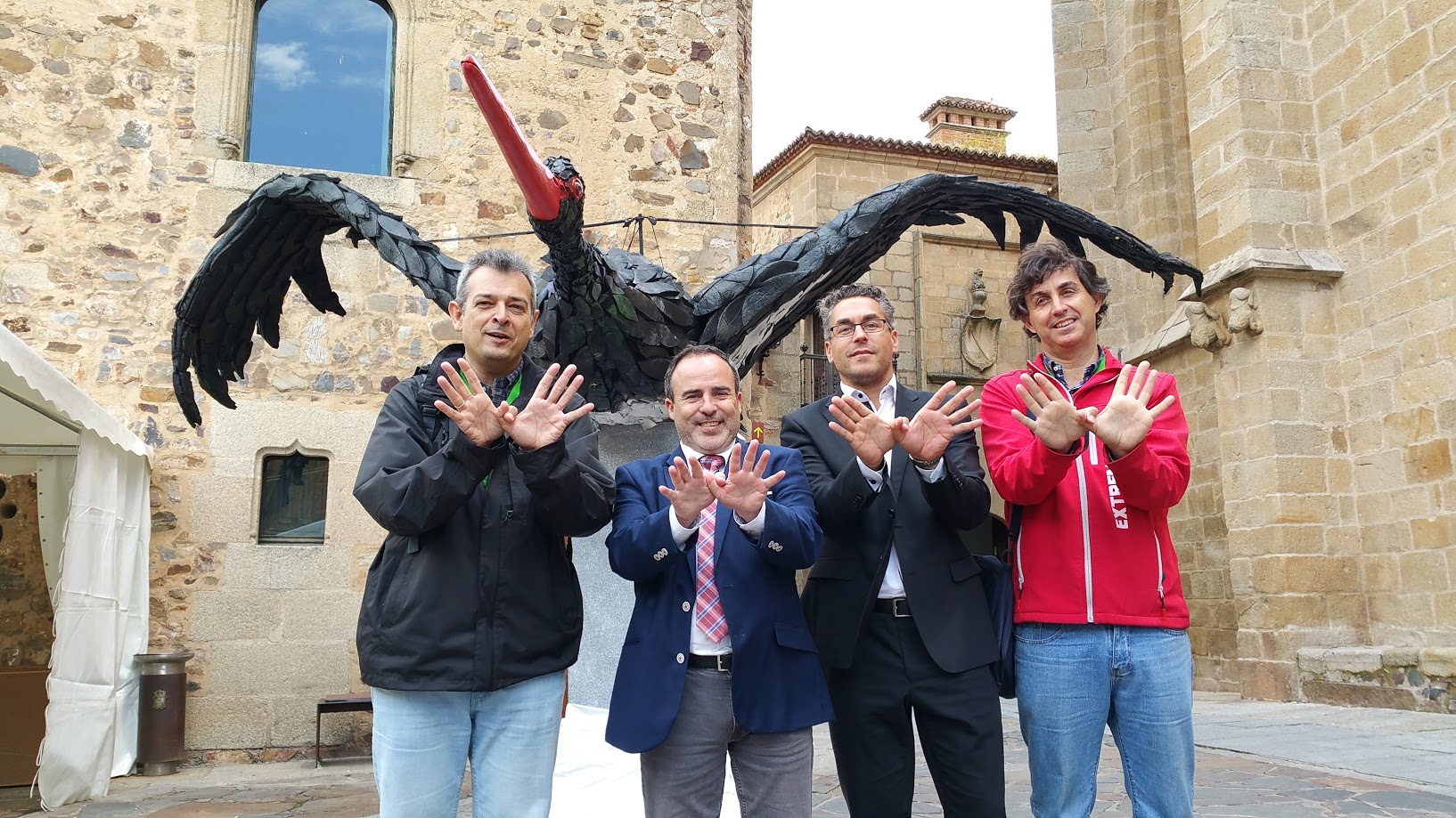 Celebrado RN2000 en el Festival de las Aves de Cáceres